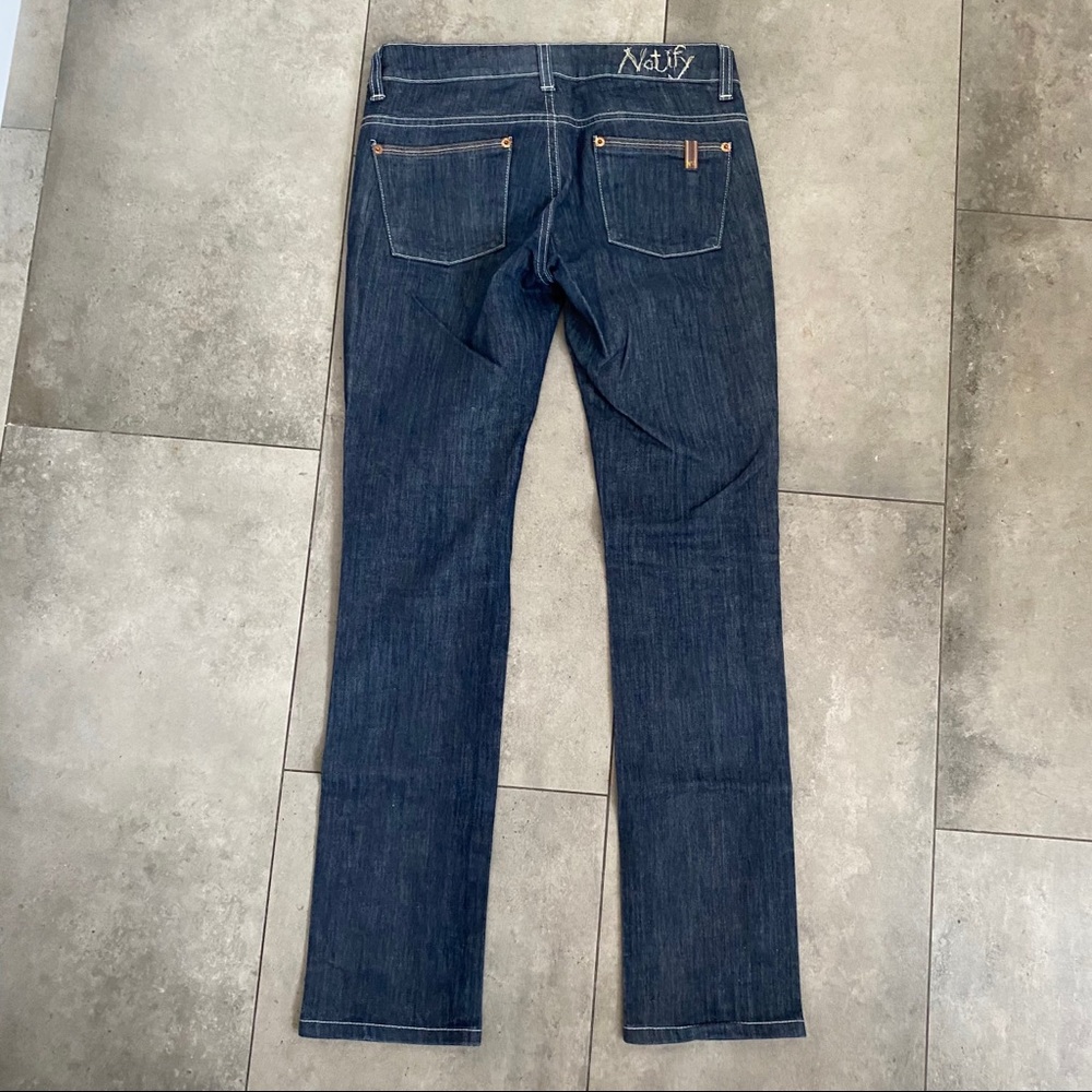 NOTIFY anemone boot cut straight leg blue jeans 26